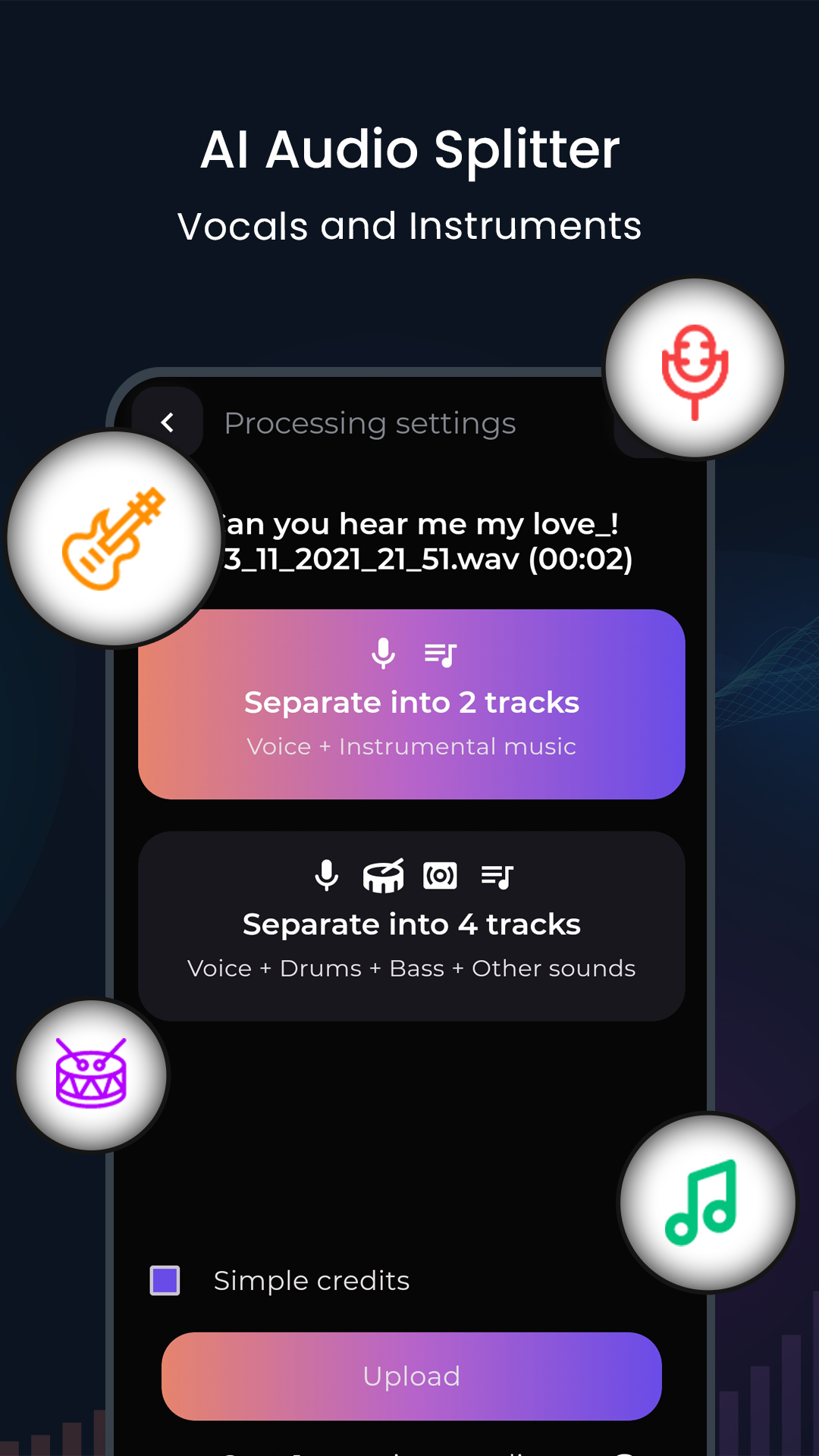 unmixSlides feature 3