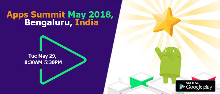 AppSmartz at India Apps Summit 2018, Bengaluru, India